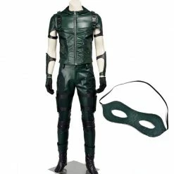 Comic Green Arrow Season 4 Oliver Queen Arrow Cosplay Costume