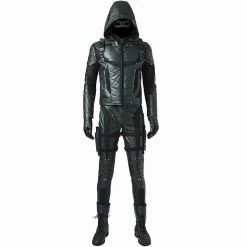 Comic Green Arrow Season 5 Oliver Queen Arrow Cosplay Costume
