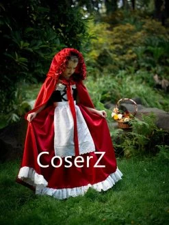 Coserz Promotion Custom Little Red Riding Hood Costume Halloween Cosplay Costume