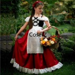 Coserz Promotion Custom Little Red Riding Hood Costume Halloween Cosplay Costume