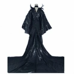 Princess Maleficent Cosplay Costume Black Witch Dress Cosplay