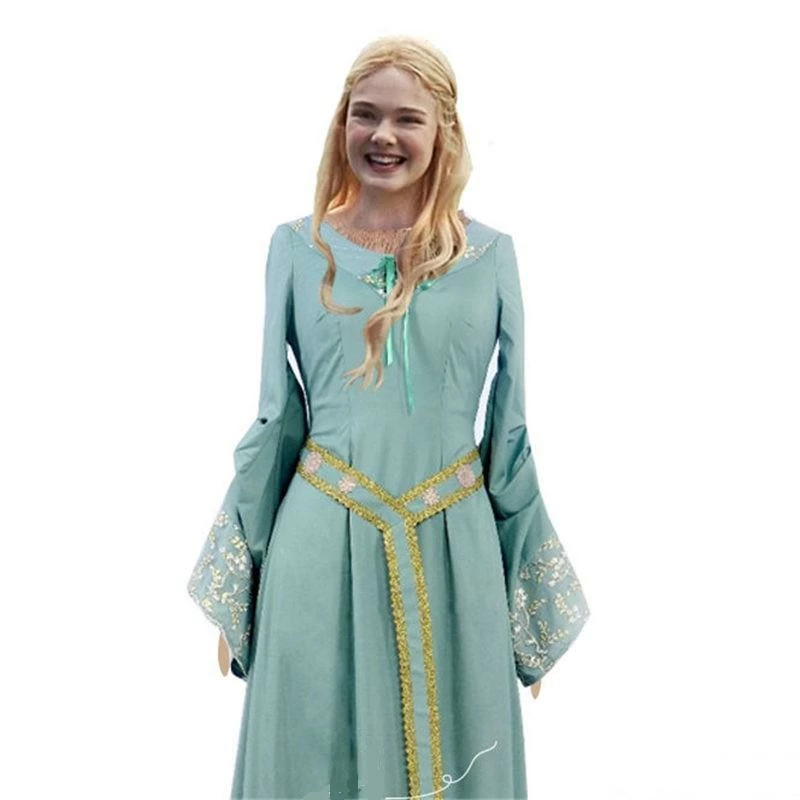 Maleficent Princess Aurora Blue Dress Cosplay Costume 4 Maleficent Princess Aurora Blue Dress Cosplay Costume