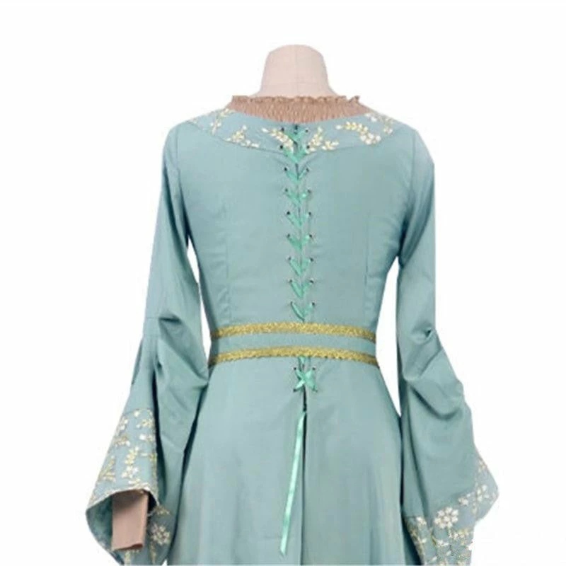Maleficent Princess Aurora Blue Dress Cosplay Costume 5 Maleficent Princess Aurora Blue Dress Cosplay Costume