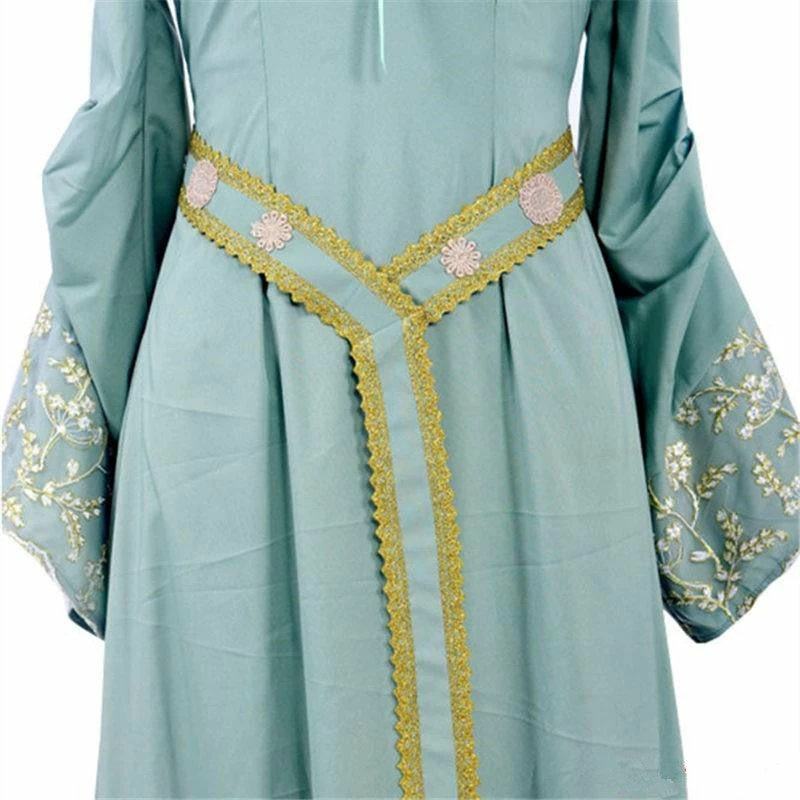 Maleficent Princess Aurora Blue Dress Cosplay Costume 6 Maleficent Princess Aurora Blue Dress Cosplay Costume