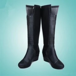 Comic Black Widow Cosplay Boots Halloween Shoes