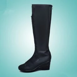 Comic Black Widow Cosplay Boots Halloween Shoes