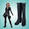 Comic Black Widow Cosplay Boots Halloween Shoes