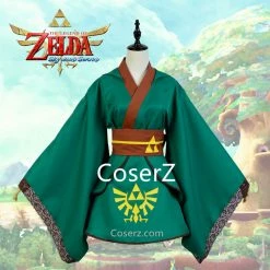 Game Custom The Legend Of Zelda Female Link Costume Girl Cosplay