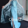Princess Custom-made Elsa Dress, Elsa Cosplay Costume Halloween Costume