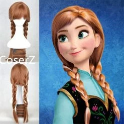 Princess Anng Wig, Anna Cosplay Wig